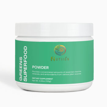 Nutrient-Rich Formula Featuring Barley Grass, Spirulina, and Wheat Grass, this supplement is packed with chlorophyll, vitamins, and minerals to support comprehensive health benefits. Adaptogenic Benefits Ashwagandha and Panax ginseng are included for their adaptogenic properties, supporting stress response and enhancing overall vitality and energy levels.