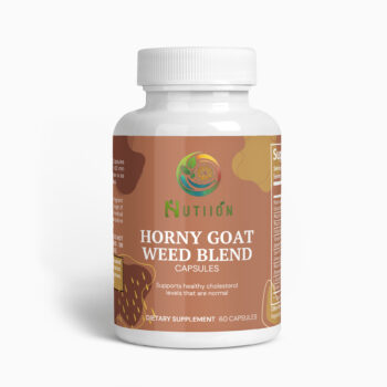 Horny Goat Weed Blend Adaptogenic herbal blend for energy and libido. Sexual Health May benefit sexual function and enhance sex drive in men and women.
