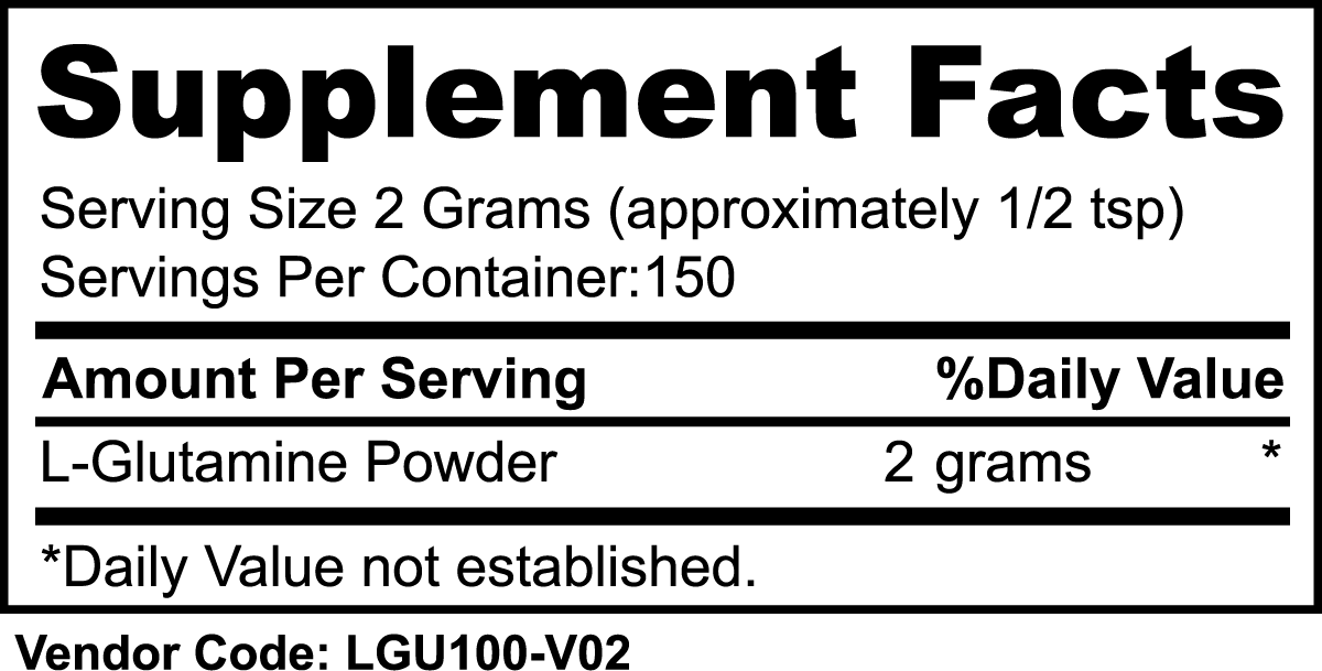 L-Glutamine Powder (Lean muscle growth formula) - Image 3