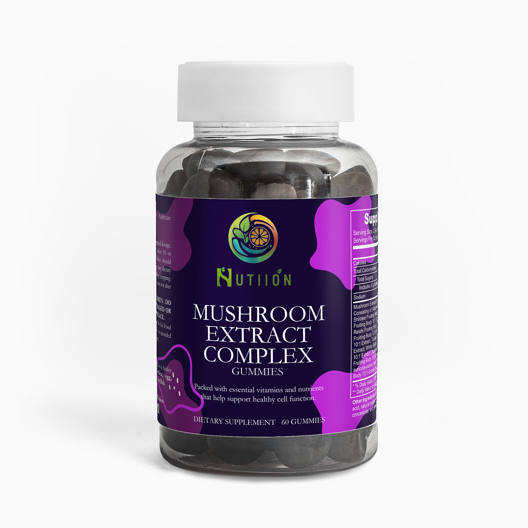 Supports mental wellbeing Nootropic compounds have been associated with supporting positive emotional balance. Increases mental focus This blend of mushrooms works together to give your mind wakefulness and clarity so you can perform at the highest level. Increase neuroplasticity Bioactive compounds in this blend support the development of neurons in the brain. Promotes normal blood sugar levels Multiple studies have shown specific mushroom species like Chaga, Lions Mane, and Cordyceps promote normal blood sugar levels in the body. This also allows for a steady release of energy throughout the day.