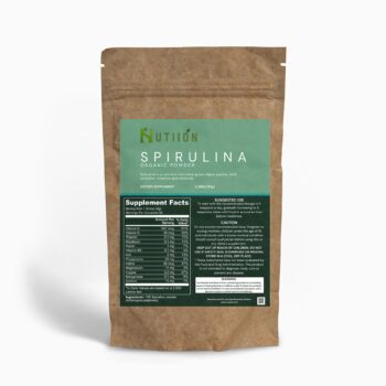 Supports cardiovascular health Spirulina has been shown to lower triglycerides in the body and promote healthy cholesterol, which supports a healthy heart. Promotes normal blood glucose levels Spirulina is known to promote normal blood glucose in the body. Strong antioxidant The primary active ingredient in spirulina is phycocyanin. It promotes a normal inflammatory response, and has antioxidant effects. Fights against lipid oxidation Spirulina prevents lipid peroxidation, a process where fatty acids are oxidized in the body.
